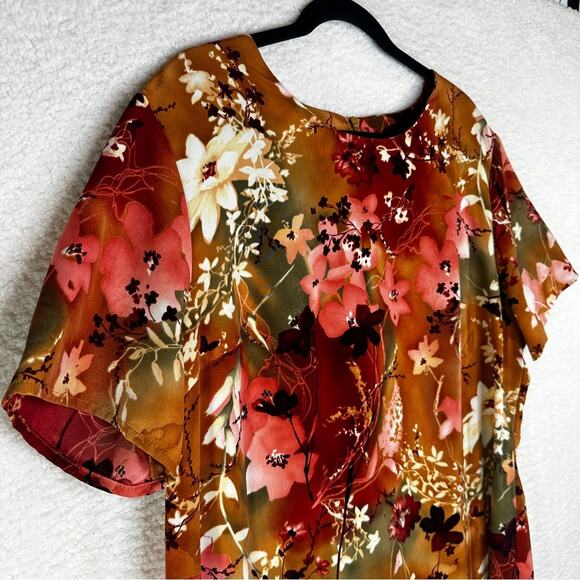 Maggie Sweet June Wildflower Dress Vintage 1X - Picture 2 of 11